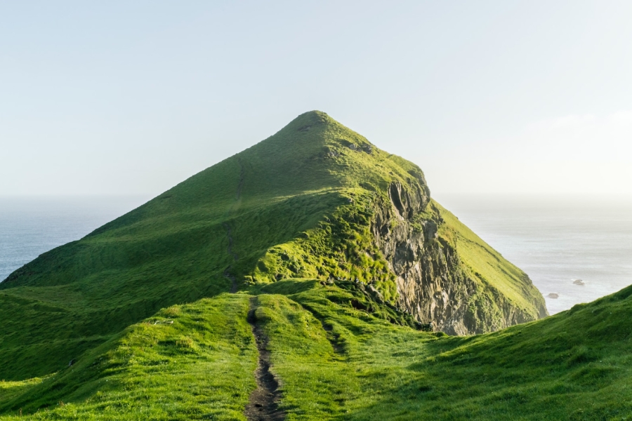 The green hill